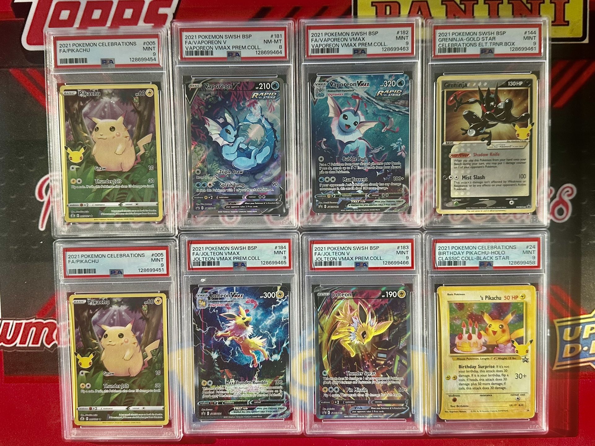 Pokémon Celebrations SWSH BSP Collection Lot