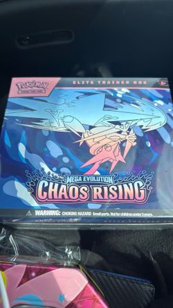CHOAS RISING ETB POKEMON!!!!