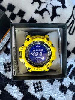 Activa Digital Sports Watch Yellow Black