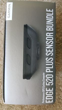 New in box Garmin edge 520 plus bundle for iPhone or galaxy plus