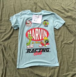 Looney Tunes Marvin the Martian Racing Club Tee