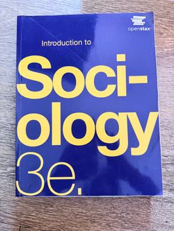 Introduction to Sociology 3e OpenStax Textbook