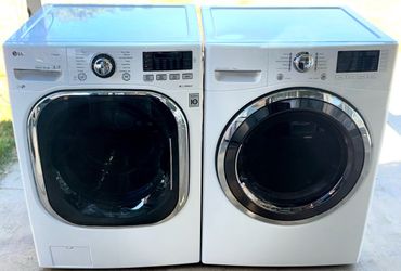 LG washer & dryer