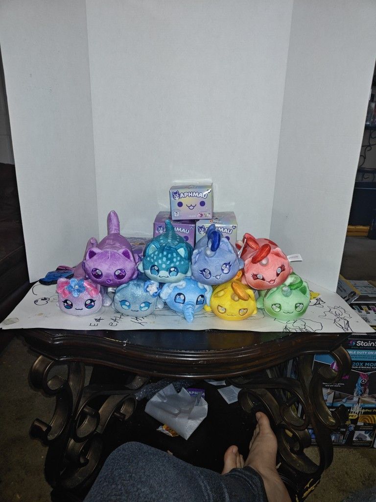 Aphmau Meemeows 6" Plushies (Mixed Lot Of 9)