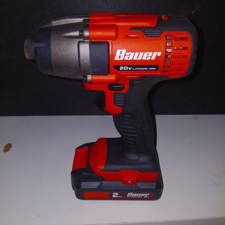 DRILL - BAUER 20V 1/4 in