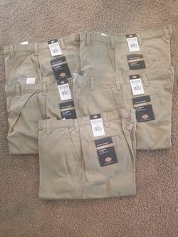 5 pair Brand New Dickie Cargo work shorts size 38