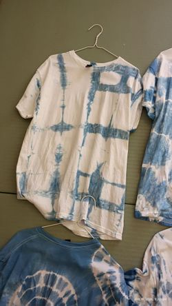 New Japanese tie dye shirts.