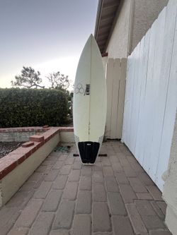 Channel Islands Black and White surfboard Shortboard 5’11 