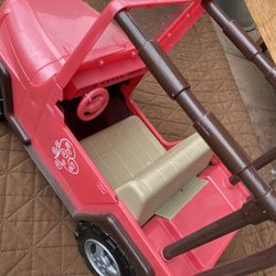 barbie toy car