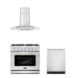 NEW OPEN BOX PACKAGE ITEMS  - RANGE DISHWASHER HOOD COOKTOP