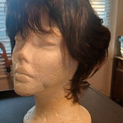 100% Human Hair Wigs - Dark Brown/ Short $10/ea