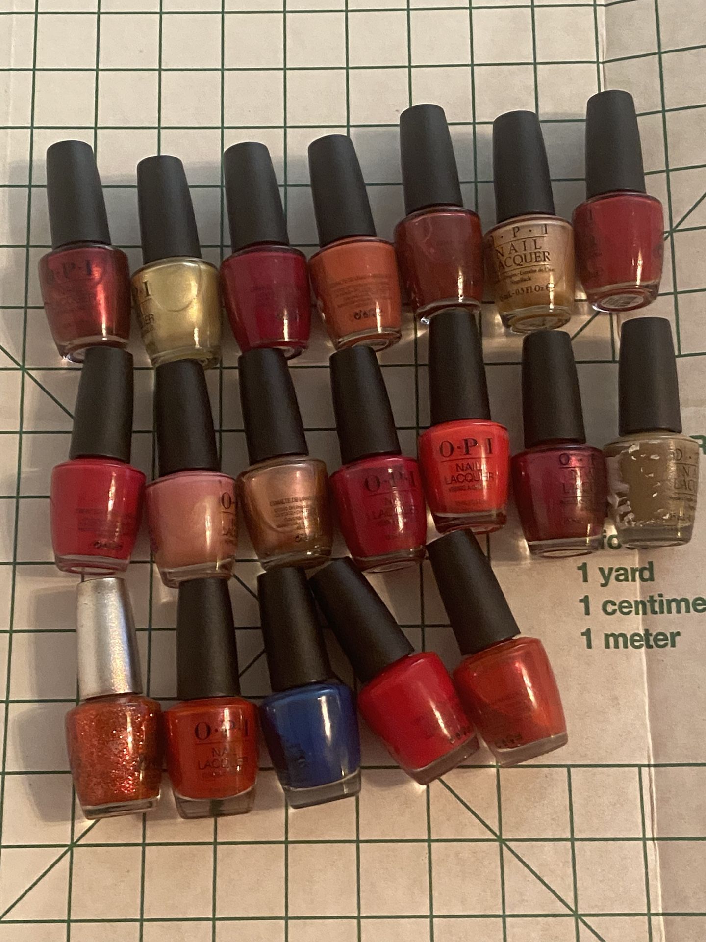 Lot 19 OPI Nail Polish Colors Some Discontinued Total Value Approx. $175