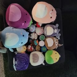 8 Squishmallow For Sale, Along Worth Various Other Plushies