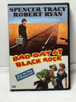 Bad Day at Black Rock DVD, 2005 Western Film Classic 1955 Thriller Spencer Tracy
