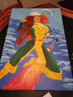 Rouge Hand Painting 1 Art