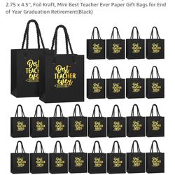 Gift Bags Best Teacher Ever