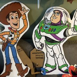 Woody And Buzz Cut Outs 3ft. Sale