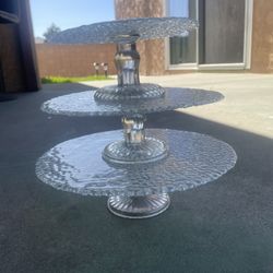 3 tier pastry stand