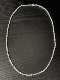 NEW 26" Sterling Silver Rope Chain