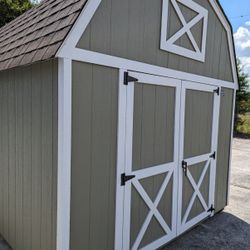 10X12 Lofted Barn Shed 