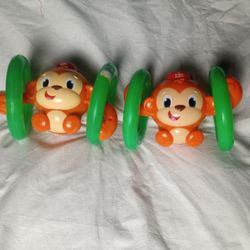 Bright Stars Monkeys Baby Toys 