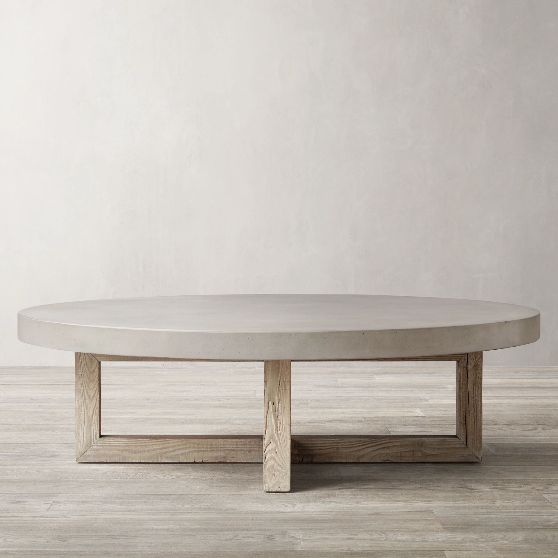 Restoration Hardware Heston Round Coffee Table for Sale in