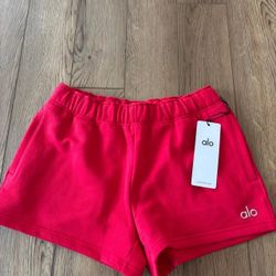 Alo hot pink Shorts.