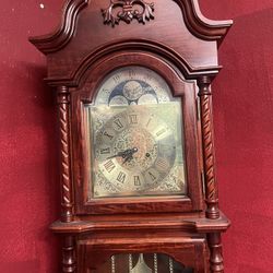 71.25'' H Wood Grandfather Clock