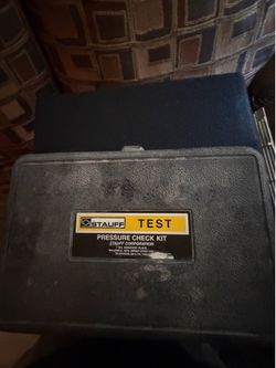 Hydraulic pressure test kit