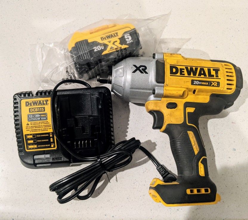 Dewalt 1/2 High Torque 20V Brushless W Pig Anvil Lot