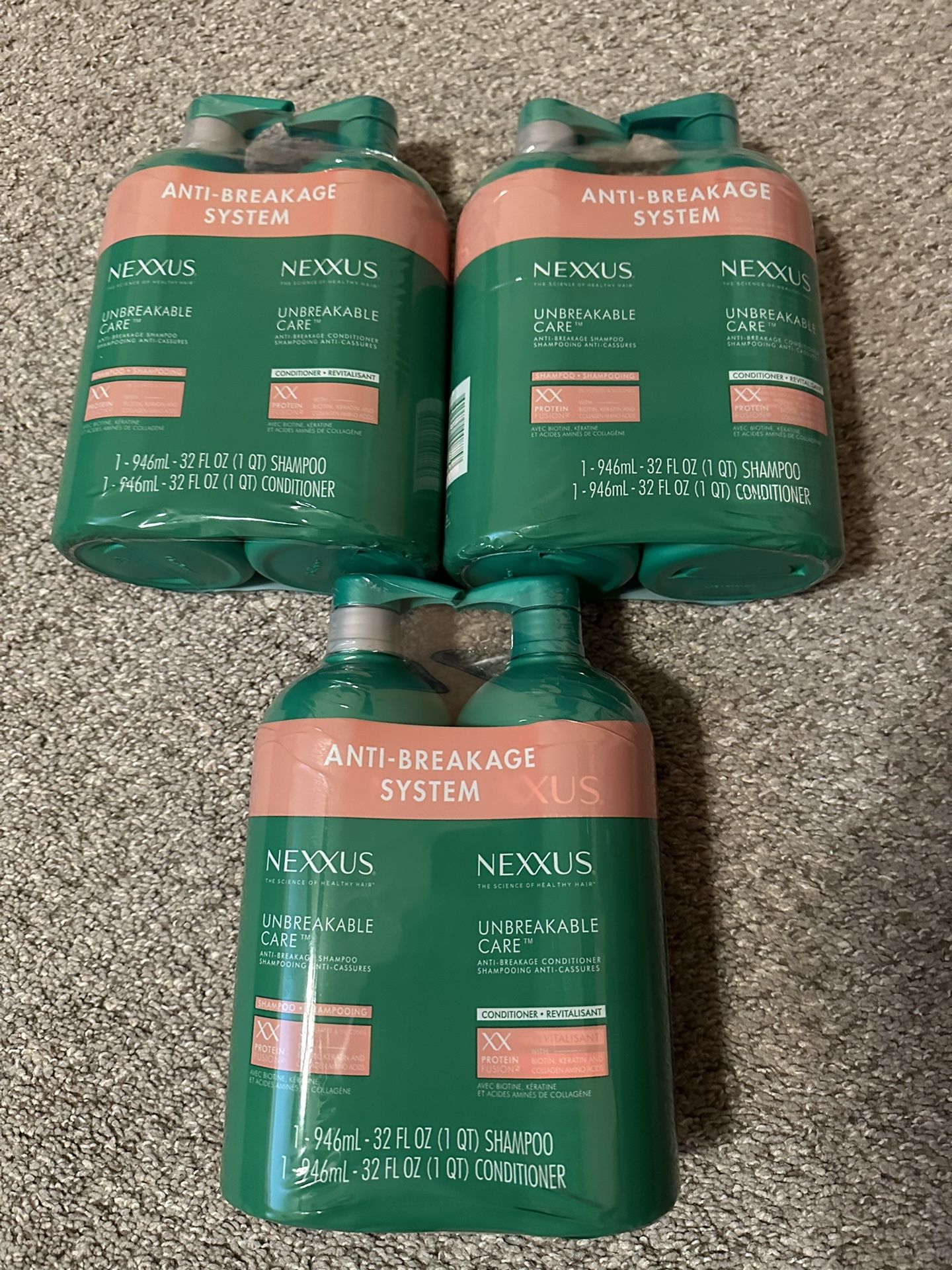 Nexxus Shampoo and Conditioner Therappe Humectress 6 count