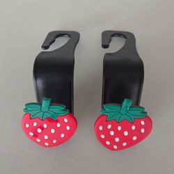 2pc Car Seatback Storage Hooks