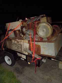Scrap metal hauling