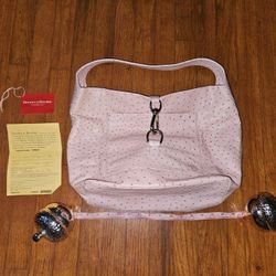 Pink Ostrach Dooney And Bourke Purse 