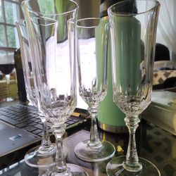 Champagne Flutes Crystal