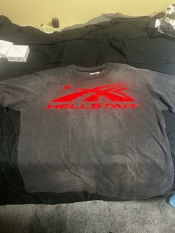 Hellstar Logo Graphic T-Shirt Blk/Red