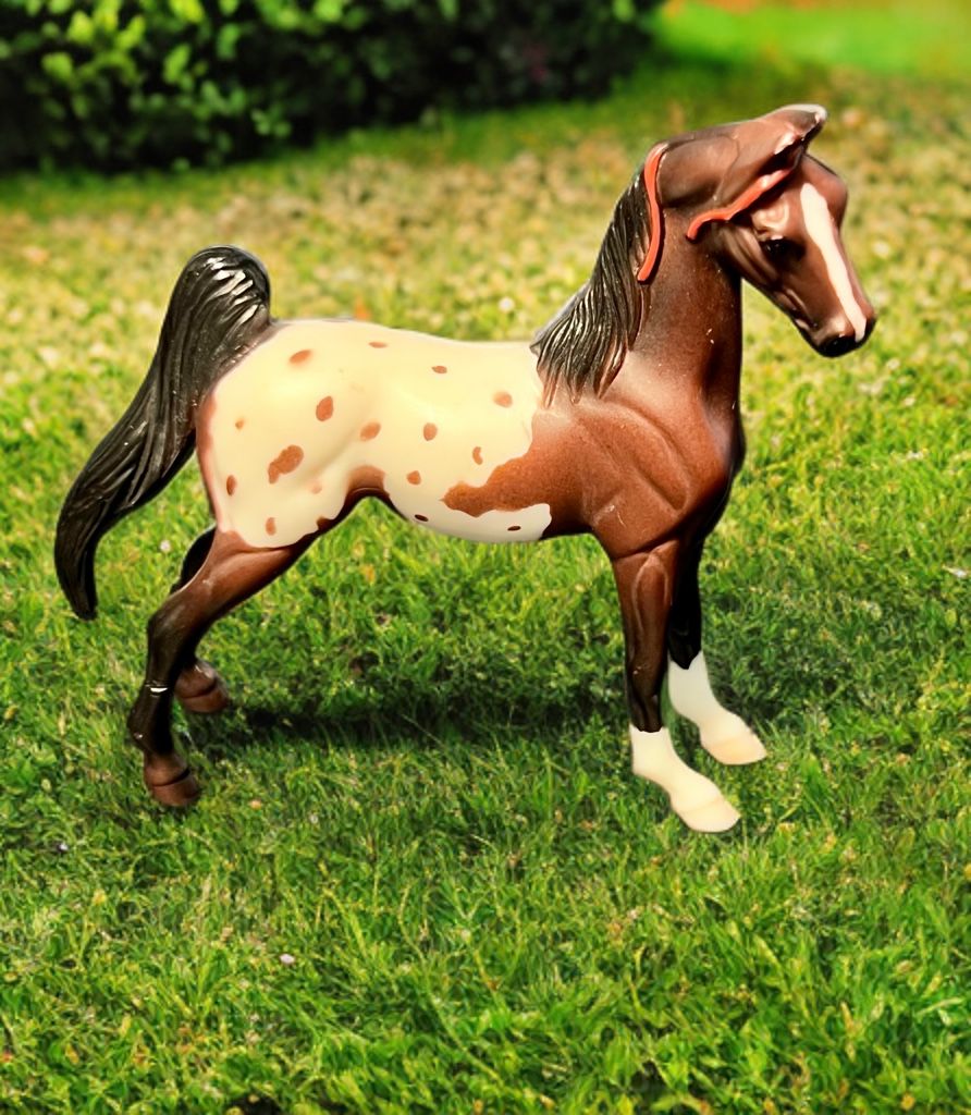 Breyer 2012 Bay Blanket Appaloosa American Saddlebred Model 6200 Mold 5608 FREE SHIPPING