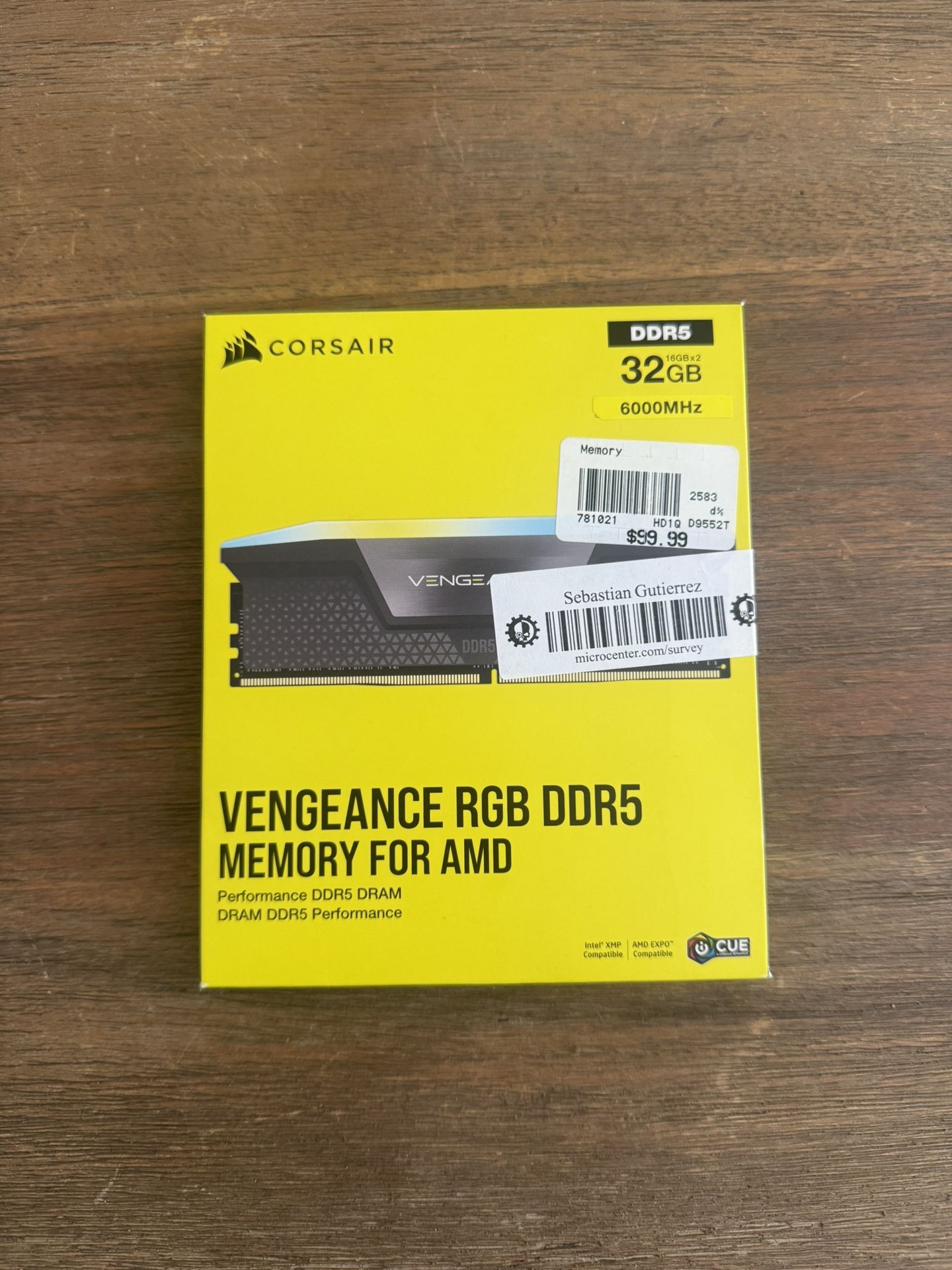 Corsair Vengeance Ddr5