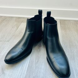 New Black Chelsea boots (size 12)
