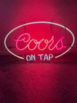 Corona and Coors Bar Lights