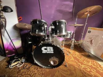 CB Drums with dampening pads
