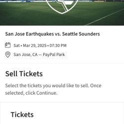 San Jose Earthquakes Vs Seattle  