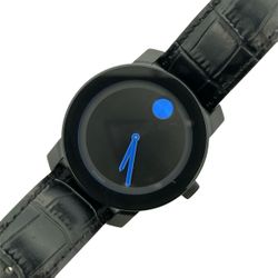 Movado Bold Men’s Watch 3600099 Black Dial Blue Hands Quartz (A1D021310)