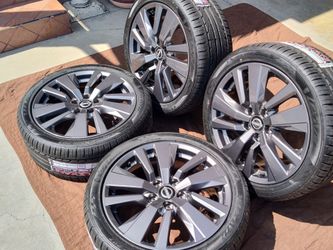 18" NISSAN WHEELS NEW TIRES FITS ALTIMA MAXIMA ROGUE