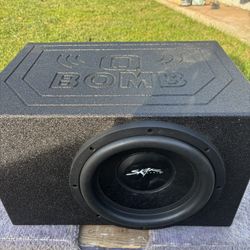 12” Skar In A “Q” Bomb Enclosure 