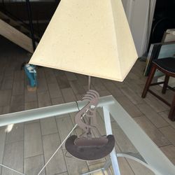 Native American Kachina lamp