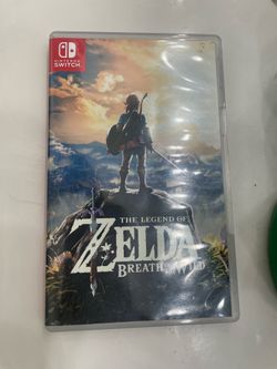 Nintendo Switch Legend of Zelda Breath of the Wild game