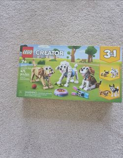 Adorable Dogs LEGO Creator 3-in-1 Set 31137 - New in Box 475 pcs Retired