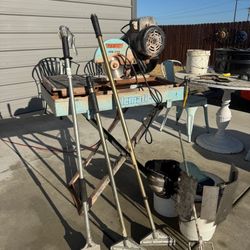 10" Target Tile Saw With Extras