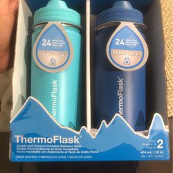 Thermoflask Water Bottle, 16 Oz. Set Of 2 for Sale in Carson, CA